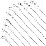 10 Stück Halskette Ohne Anhänger Ketten Silber Schlangenkette Damen Halskette Edelstahl Schmuck Bulk Kabelketten Packung Ohne Anhänger Schlangenkette Mit Karabinerverschlüssen Für Handwerk Anhänger