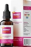 FIGUREX Hanföl Keto Tropfen - Premium: Bis zu 5-fach höher dosiert - Für die Ketose aus Hanfsamenöl mit natürlichem Omega 3 vegan - 100% rein und kaltgepresst, 30 ml (1100 Tropfen)