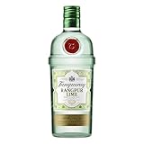 Tanqueray Rangpur Lime | Destillierter Gin | mit Zitrusfrische | aromatisiert | 5-fach destilliert auf englischem Boden | 41,3% vol | 700ml Einzelflasche