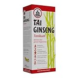 Tai Ginseng Tonikum 500 ml - Ginseng Wurzel Extrakt mit B-Vitaminen & Weißdorn Extrakt, Lebenskraft und Leistungsfähigkeit, für Erwachsene