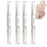 Nagelpflegestift Nagelhautöl schnell einziehendes pflegendes Nagelöl Serum Reparatur trockener Nägel Nagelpflegestift tägliche Anwendung Feuchtigkeitsserum Fingernägel Fingernägel Zehennägel (4pcs)