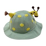 MKIUHNJ Sommermütze Jungen 53 Outdoor Fisherman's Hats Kids Hat Cap Printing Kleinkind Sun Baby Pattern Baseball Caps Regenhut Faltbar