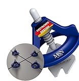 M&N Fliesen Nivelliersystem Set 1mm, 2mm Mega- Auswahl (100x 2mm Laschen, 50x Zughauben) - Fliesen-Verlegehilfe Werkzeug für Leien & Profi - Fliesenleger Fliesennivellierungssystem Zubehör