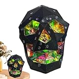 Beleuchteter Totenkopf – Tischprismen-Ornament-Lampe – beleuchtetes Halloween-Prismen- , Halloween-Tischlampe, Tischleuchte für Urlaubsdekoration