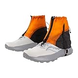 YNPQTDS Niedrige Gamaschen, wasserdicht, reißfest, elastisch, atmungsaktiv, Outdoor-Schutzausrüstung für Hof, Arbeit, Angeln, Rucksackreisen, Bergsteigen, Jagd, Abenteuer, Klettern