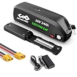Ebike Akku 36v 24Ah -Elektro Fahrrad Batterie - Lithinum-Ionen-Batterie für Fahrradumrüstsatz 500W 250W - E-Bike Radsatz Akku