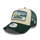 New Era A-Frame Mesh Trucker Cap - Aspen Colorado