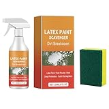 Farbentferner Abbeizer Für Beton, Fliesen, Stein, Holz Und Metall, 120 ml Lack- und Wandfarbe Entferner Flüssig, Umweltfreundlicher Lackabbeizer Mit Applikator Für Renovierung, Reinigung