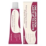 Premium Zahnprothesen-Kleber, Zahnprothesen Haftgel Prothesenkleber Kleber Creme zur Prothesenanpassung Ganztägiger Halt für Ober-Unter-Oder Teilprothesen (1 Stück)