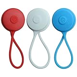 OneNine LED Blinklicht Schulranzen, 3 Stück LED Reflektoren Kinder, Reflektoren Kinder Blinklicht Leuchtanhänger Hund Sicherheitslicht für Rucksack Joggen Wandern (rot blau weiß)