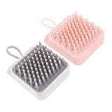 DRESSOOS 2 Stücke Pet Katze Hund Badebürsten Haustier Duschbürsten Pet Massage Pinsel