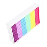 NULYLU 1 Schachtel Regenbogenstreifen-Malpaste Gesichtsbemalung Make-up-Set platzsparend Körperbemalung für Kinder Farben-Malpalette Mehrzweck-Gesichtsfarbe Schminkzubehör Pigmentpulver