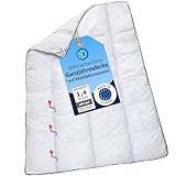 Bettdecke 135x200, Ganzjahresdecke mit OptiSleep®-Technologie, Flauschige Steppdecke AERO ActiveClima, Kuschelige Winterdecke / Sommerdecke mit Ventilations & Klimazonen, Ideale Hygiene für Allergiker