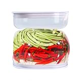 Einmachgläser, 400 ml, zeitgesteuertes Gurkenglas mit Deckel, für Mehl, Salat, Küche, Zucker, Kekse, Speisekammer, Mahlzeiten, Butter, Marmelade