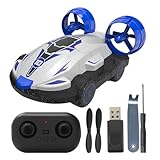 Spielzeugauto mit Fernbedienung, Kinder Fernbedienung Car | Tragbares wasserdichte Fernbedienung Drift Car,Schnelles Drohnenboot Hovercraft Fahrzeug Stunt Auto für Mädchen, Weihnachtsgeburtstag