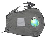 Das Original-Plogging Bag mit iPlog World-Logo für Plogger, GRAU, 00