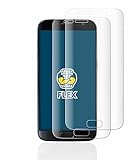BROTECT 2 Stück Full-Cover Schutzfolie für Samsung Galaxy S7 Full-Screen Displayschutz-Folie [3D Curved, Anti-Fingerprint, Kristall-Klar]