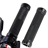 Fahrräder Griffe, Fahrräder im Lenkergreifer - Fahrradlenker-Doppelverriegelungsgriffe | Bequemer, Rutschfester Handgriff für Beachcruiser, Roller und Falträder