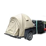 Tragbares Pickup-LKW-Bettzelt für Camping, für 3 bis 4 Personen, inklusive Regenfliegen-Tragetasche, einfache Einrichtung zum Wandern, Angeln, wasserdicht und langlebig