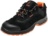 Arbeitsschuhe Sicherheitsschuhe URGENT 210 S1, Schwarz / Orange, 42 EU