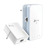 TP-Link TL-WPA1000 Powerline-Kit WiFi, PLC, AV1000 Mbps, AC 1200 WLAN, Dualband, 1 Gigabit-Port, Plug and Play, HomePlug AV2, weiß