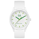 Ice-Watch - ICE solar power Nature - Weiße Damenuhr mit Silikonarmband - 018473 (Small)