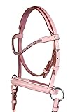 HKM 13046 Gebisslose Trense -Funny Horses 2- für Holzpferde, Rosa, Shetty