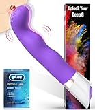 Vibration für Frauen G Punkt Vibratorensets für Paare Leise, Dildo Klein Mini Vibratoren Klitoris Stimulator mit 10 Vibrationsmodi Sex Spielzeug für die Frau Extrem Solo, Massagestab Vibrator Sex Toys