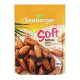Seeberger Soft-Datteln entsteint: Cremig süße Datteln der Sorte 'Deglet Nour' mit warmer Honig-Note - zum Süßen und Snacken - getrocknet & pasteurisiert - ohne Zuckerzusatz, vegan (1 x 200 g)