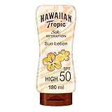 Hawaiian Tropic Silk Hydration Protective Sun Lotion Sonnencreme LSF 50, 180 ml, 1 St,red
