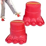 Balancing Stelzen für Kinder | Balance-Trainingsstelzen – Tragbares Motorikentwicklung, Hinterhof-Spiel für besondere Bedürfnisse, Fitnessstudio, Innenaussparung, Outdoor-Spielplatz, Geburtstag