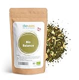 BIO Balance Tee – Harmonie & Energie in einer Tasse | Detox- & Stoffwechseltee, Fettverbrenner, grüne Helfer, Entgiftung, Bauchfett reduzieren | Bio, nachhaltig, 30 Tage Geschmacksgarantie