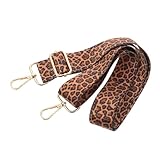 TENDYCOCO Verstellbarer Taschengurt Mit Leopardenmuster Schulterriemen Für Handtaschen DIY Ersatzgurt Mit Haken änge