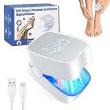 Nagelpilz Lasergerät mit Zeitanzeige, laser nagelpilz, Nagelpilz Laser mit Zeitmessgerät, Wiederaufladbarer Nagelpilzlaser, Nagelpilz Behandlung Schnell Intensiv, für Finger und Fußnägel