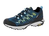 Brütting Damen Expedition Walkingschuhe, Marine Blau Lemon, 39 EU