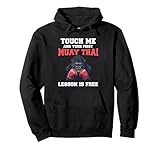 Lustiger Muay Thai Gorilla Pullover Hoodie