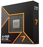 AMD Ryzen 7 9700X Prozessor (8 Kerne/16 Threads) 65W DTP, AM5 Sockel, 40MB Cache, Bis zu 5.5 GHz max Boost Frequenz, Kein Kühler
