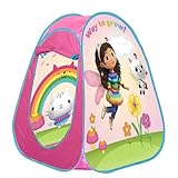 John Pop up Spielzelt original Gabby´s Dollhouse rosa mit Carrybag