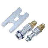 Stöpsel Zum Auffinden Von Leckstellen In Klimaanlagen Für Kraftfahrzeuge | Leckage Erkennung Kältemittelleitung Verbinder | Klimarohr Test Stopfen für Werkstatt Mechaniker