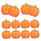 BEBEMOKO 20st Kürbis-papp Teller Vorspeisenteller Geburtstagsservietten Halloween-dekorationsaufkleber Boho-geburtstagsdekorationen Halloween-zubehör Geburtstagsteller Besteck Orange Papier