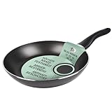VERY TITAN Made in Germany Bratpfanne 28 cm, antihaft beschichtete Pfanne für alle Herdarten inkl. Induktion und Backofen, Induktionspfanne zum fettarm Braten, Schwarz