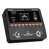 SONICAKE Multi-Effekt Prozessor für Gitarre Bass 130+ Effekte, NAM/IR-Support, Looper, eingebauter Tuner/Metronom, Stereo-Ausgang, Kompakte Smart Box QME-20