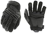 Mechanix Wear: M-Pact Covert Tactical Arbeitshandschuhe – Berührungsfähig, Aufprallschutz, Absorbiert Vibrationen (Medium, Schwarz)