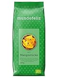 Mundo Feliz Getrocknete Mangostreifen aus Bio-Anbau, 3 x 200 g