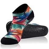 RANDY SUN Sockenschuhe Damen & Herren, Beach Barfußsocken, Schnell Trocknend Strandsocken mit TPE-Sohle, Strandschuhe für Beachvolleyball, Surfen