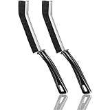 Redreo 2 Stück Spaltreinigungsbürste Fugenbürste, Hard-Bristled Fugen Reinigungsbürste für Tiefenreinigung von Fensterrillen,Badezimmern,Küchenspülen und Fliesenfugen