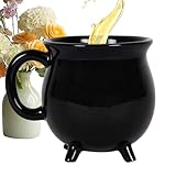 Generico Halloween Keramik-Kesselbecher - Bier auf der Strecke, Thema Tee | Extravagante Schreibtischzubehör Dekorationen, geräumiges Getränk Geeignet für Büro, c