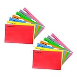 HAPINARY 14 Teiliges Hängemappen Set A4 Dokumentenordner Organizer Orange Und Pink Robuste Papierablage Für Büro Und Schreibtisch Ideal Für Die