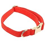 TOBBOMEY Hundehalsband Kragen Dackel Stahlkette bellen Platte rolf zuckowski Weihnachten weinachts gutl Haustierzubehör katzenhalsbänder Halsband für Hund Halsschmuck für Haustiere Tuch rot