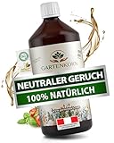 Gartenkorn Bio-Pflanzen- Booster für Zimmerpflanzen, Obst & Gemüse - organischer Pflanzendünger flüssig für Gartenpflanzen, Gemüsebeet, Hochbeet, Kräuter - Blumendünger & Gemüsedünger (1000ml)